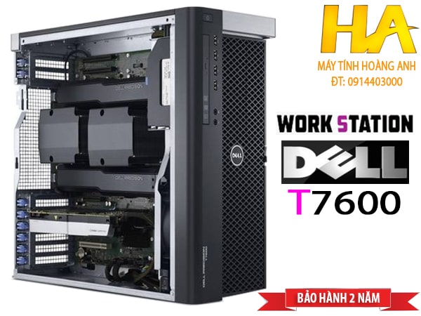 Dell Precision T7600 Xeon E5-2690 VGA K6000 12GR5 SSD 240G + HD 1Tb Dram3 32b Ecc