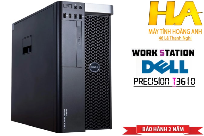 Dell WorkStation T3610/ Xeon E5-1650v2 VGA QUADRO K2200 Dram III 32 G SSD 256 GB HDD 1000 GB