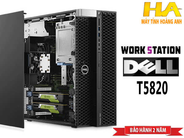 Dell Workstation T5820 CPU Intel Xeon W-2135 RAM 16GB DDR4 SSD 512GB NVME + HDD 1TB VGA Nvidia Quadro M2000