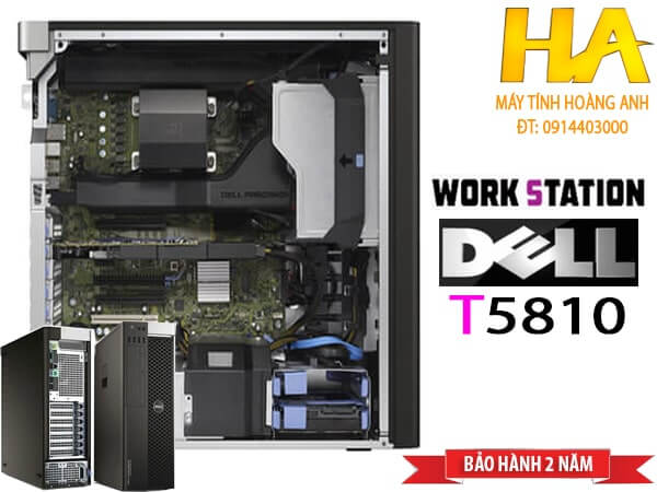 Dell Workstation T5810 CPU Intel Xeon E5-2680v4 RAM 16GB PC4 SSD 512GB NVME + HDD 1TB VGA Quadro K2200