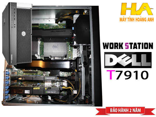 Dell WokStation T7810 2xCPU Intel Xeon E5-2686v4 RAM 32GB SSD 512GB + HDD 1TB VGA Galax GTX 1060 OC