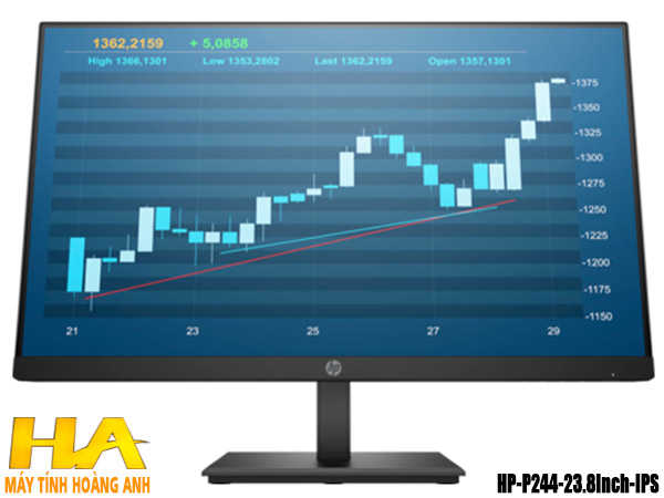 Màn hình HP P244 23.8Inch IPS 5QG35AA là mẫu màn hình văn phòng với thiết kế chắc chắn sang trọng đáp ứng tối đa nhu cầu làm việc và giải trí