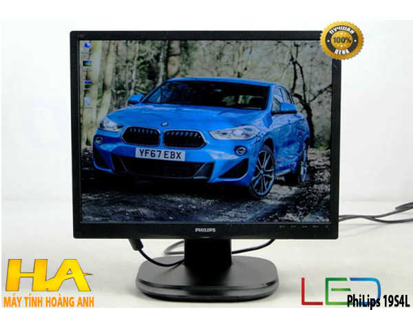 Màn Hình Máy Tính Philips-19s4L-19 inch được nhập khẩu trực tiếp từ Nhật Bản mới 99% màu sắc đẹp độ bền cao giá hợp rẻ