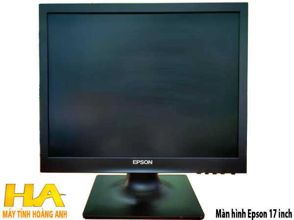 Màn hình Epson vuông 17 inch màn LCD thiết kế nhỏ gọn và hiện đại dễ thích nghi với hầu hết không gian làm việc hoặc giải trí trong gia đình.