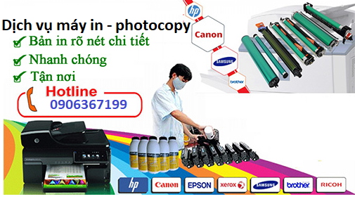 Thay mực tận nơi 